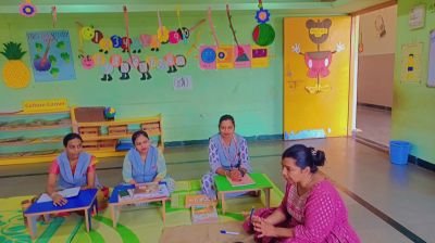 Kreedo training for Abhyaas Kupwad EM and MM teachers.
